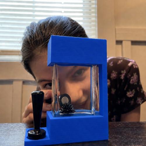 Ferrofluid Display Kit with 2 Neodymium Magnets (Navy) - color: Navy