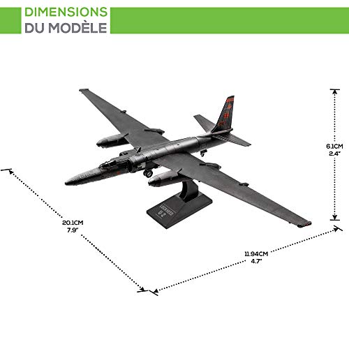Fascinations Metal Earth Lockheed Martin U-2 Dragon Lady 3D Metal Model Kit