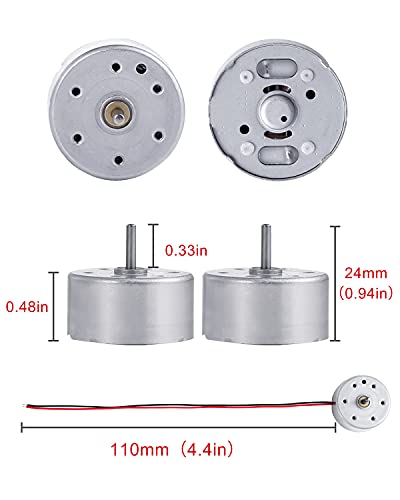 Sntieecr 6Set Mini Generator Motors 3V-12V DC Motor, Wind Turbine Generator - style: 18 x Electric Circuit Kit