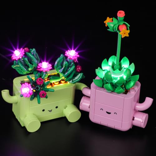 YEABRICKS LED Light for Lego-11506 Botanical Rocking Plants Building Blocks Model (Building Set NOT Included) - style: Only Light LEGO 11506 Rocking Plants