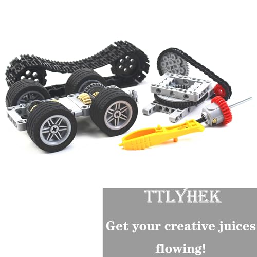 720Pcs Technical Cars Gears Cross Axles Technical Parts Accessories Wheels Connectors Pieces Sets Chain Link Pins Joints Building Block Bricks Shock Absorber MOC Technical Lots Pack Bulk Toys