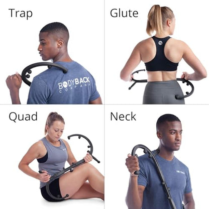Body Back Buddy Elite Back Massager & Neck Massager for Pain Relief, Black - color: Black, size: Elite