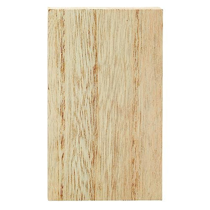 Bright Creations Unfinished MDF Wood Board - 5 x 3 x 1 in, Pack of 4 - Smooth Surface for Paint & Stain - Wood Pieces for Crafts - size: Rect. 5x3x1in