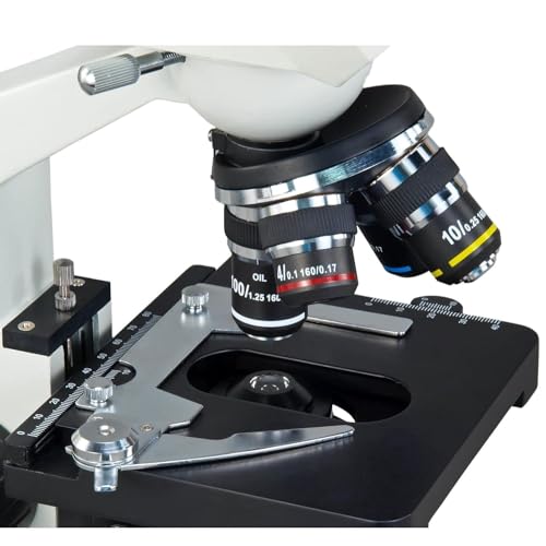 OMAX MD82ES10 2000X Digital LED Compound Microscope with Built-in 1.3MP