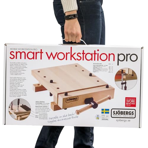 Smart Workstation Pro Vise Top w/Jaw Cushions - Portable 20-7/8" x 14-3/8" - size: Smart Workstation Pro Vise Top + Jaw Cushions