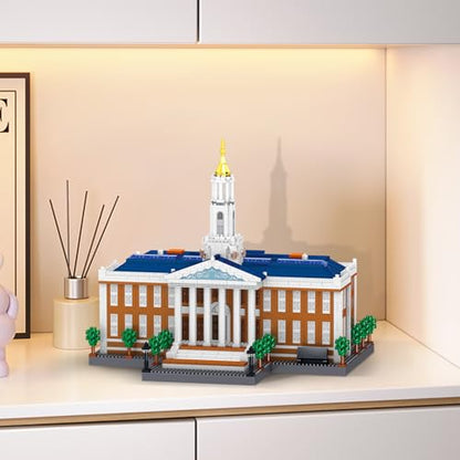 Micro Building Blocks, World Famous Business School Building Block Set 3047 PCS Architecture Model Building Toy - color: Business School