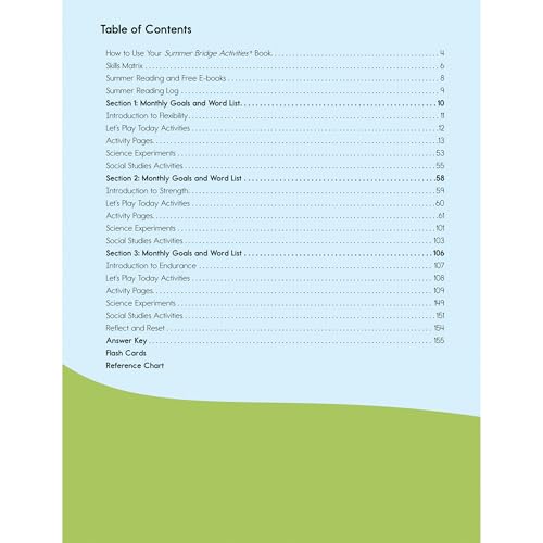 Summer Bridge Activities 5th to 6th Grade Workbooks All Subjects, Middle School Books With Math, Language Arts, Reading Comprehension, Science, Social Studies, Fitness, Flash Cards, and More
