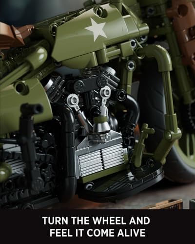 Nifeliz WLA Motorcycle Building Set, NF10333