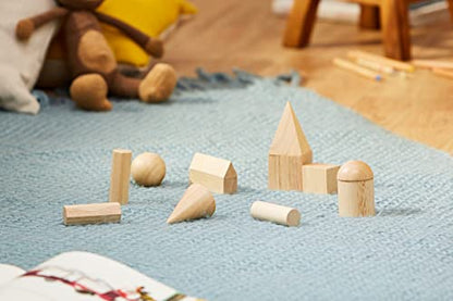 Learning Resources Wooden Geometric Solids