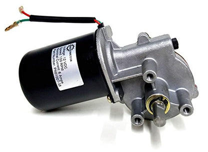 3/8" D Shaft 12V DC Reversible Electric Gear Motor 100 RPM