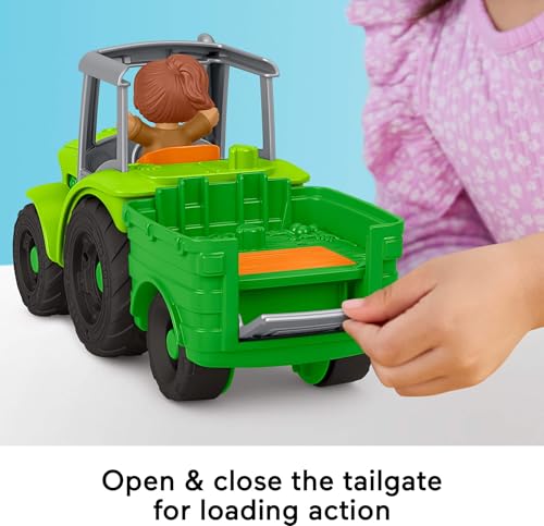 Fisher-Price Little People Push & Play Tractor, Ages 1+