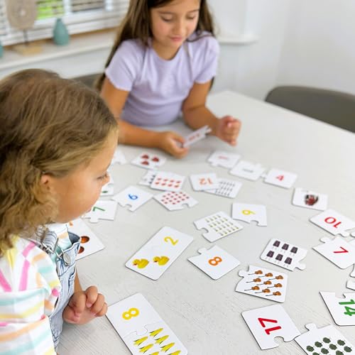 The Learning Journey: Match It! - Counting - 30 Piece Self-Correcting Number & Learn to Count Puzzle - Preschool Learning Toys - Award Winning Toys