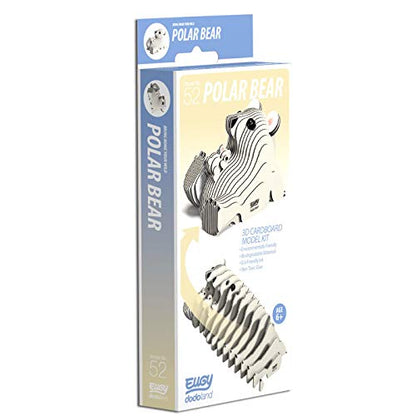 EUGY 3D Polar Bear Model, Craft Kit - style: Polar Bear
