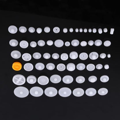 64 Type Plastic Gear Set for DIY Toy Motor Car Robot(64 Types)
