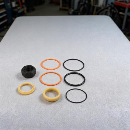 Hydraulic Lift Cylinder Seals Kit,7135489 Lift Hydraulic Cylinder Seal Kit For Bobcat 324 S530 S570 S590 T590 E16 Models For Loader And Excavator Maintenance