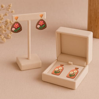 10 Sets Geometric Clay Cutters, 20pcs Shape Polymer Clay Cutting Tools for Earrings Jewelry Making, Clay Jewelry Making Kit - style: Pendant Earrings theme (20 pcs)