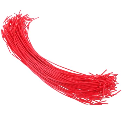 PRETYZOOM Electricity Connection Wire 7.87In Insulated Copper Wire for Physics Lab Science Experiments and Circuit Interconnect Teaching