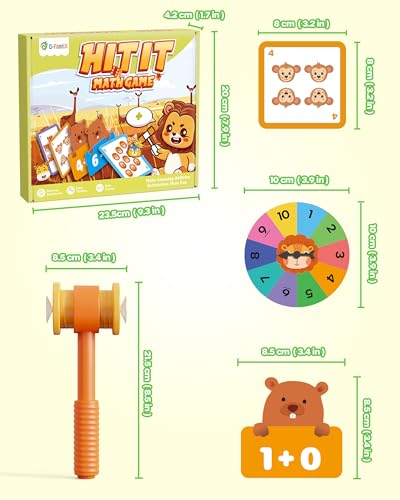 D-FantiX Addition and Subtraction Games, Math Games for Kids