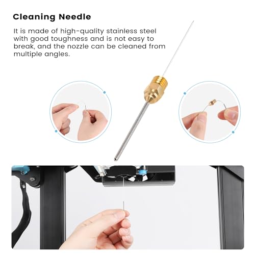 Sovol 3D Printer Tools Kit, 13Pcs 3D Printer Nozzle Cleaning Accessories - style: 13 Pcs