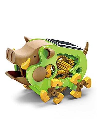 OWI Inc Solar Wild Boar, Solar Powered Energy Kit for Kids, Robotics, Educational STEM Birthday Kits Ages 8 and Up