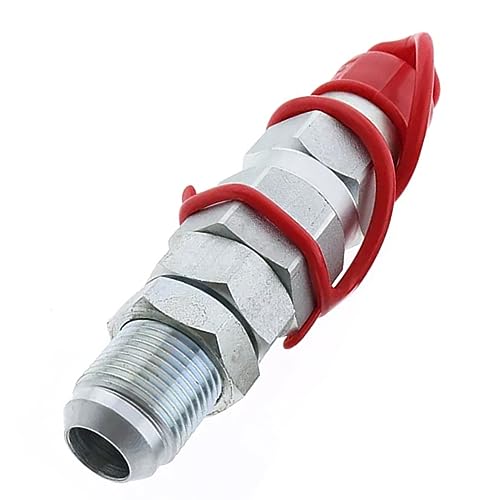 Male Female Hydraulic Quick Coupler Kit AT312876 KV11305 Compatible with John Deere 310G 240 110 210K 324J 323D CT322