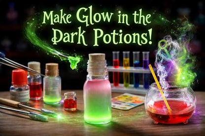 Science4you Magic Potions - Potion Making Kit for Children, Create & Mix your own Magic Potions - Magic Cauldron Toy for Kids Age 7 8 9 10 11 12+ Magic Toy & Crafts Set, Original Gift for Boys & Girls - style: 1. Mysterious Potions