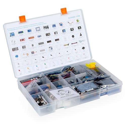ELEGOO UNO R3 Project Most Complete Starter Kit, Compatible with Arduino