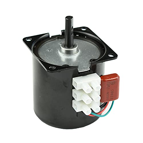 CHANCS Permanent Magnet Synchronous Gear Motor 60KTYZ 110V 80/96RPM CW/CCW Mini Gearbox Electric Motor - size: 100V-127V, style: 80/96RPM