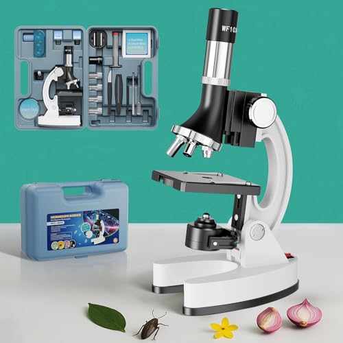 Science Kit Microscope for Kids 8-12: Science Experiments Set for Kids 6-8