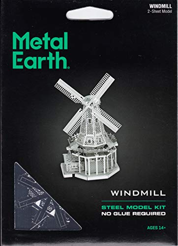 Metal Earth Windmill 3D Metal Model Kit Fascinations