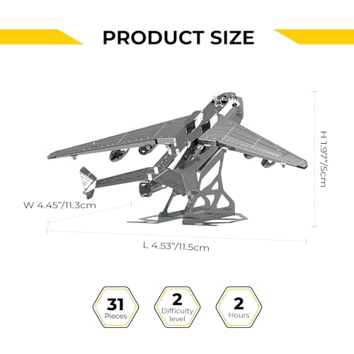Metal Time Workshop Non-Scale AN-225 MRIYA Airplane Ukraine Dream SE Metal Precision Kit Cargo Aircraft MT001SE