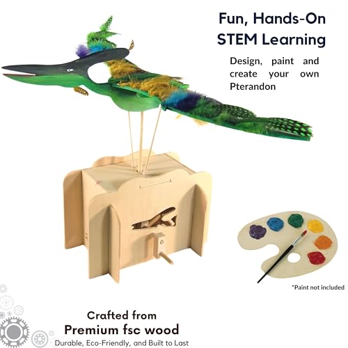 Pathfinders STEM Kit Make Your Own Pteranodon Automata