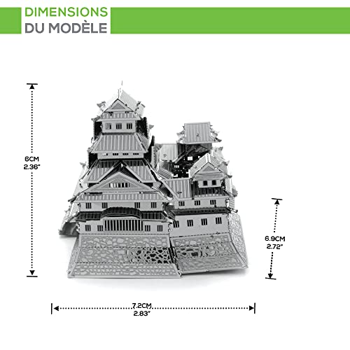 Fascinations Metal Earth Himeji Castle 3D Metal Model Kit