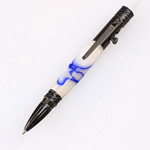 Legacy Woodturning, Stick Shift with Reverse Pen Kit - Gun Metal, 3 Pack, Woodworking Project Kit