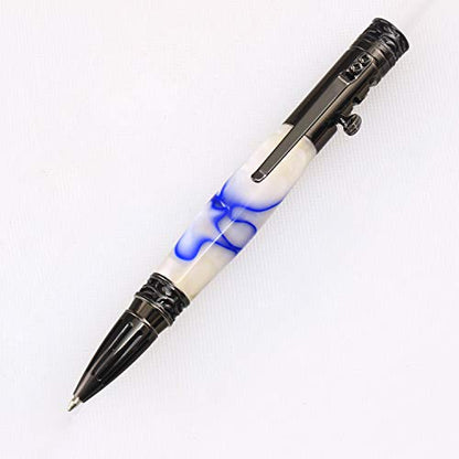 Legacy Woodturning, Stick Shift with Reverse Pen Kit - Gun Metal, 3 Pack, Woodworking Project Kit