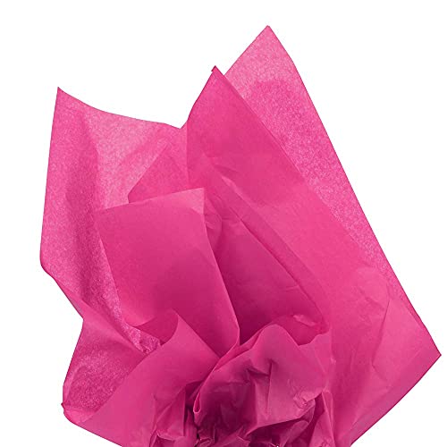 JAM PAPER Tissue Paper - Fuchsia - 10 Sheets/Pack - color: Fuchsia Pink, size: 10 Count (Pack of 1)