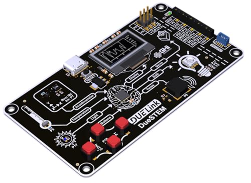 DUELink DueSTEM: The All-in-one Complete STEM Educational microcomputer. Compatible with MicroBlocks, Python, and Arduino