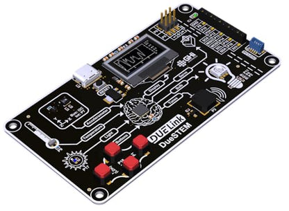 DUELink DueSTEM: The All-in-one Complete STEM Educational microcomputer. Compatible with MicroBlocks, Python, and Arduino