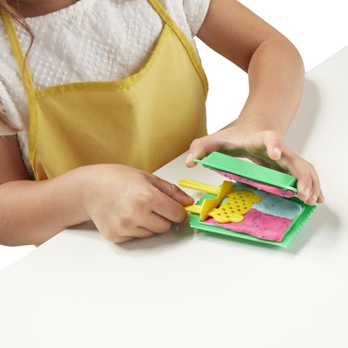 Play Doh Kitchen Creations Ice Cream Party Set with 22 Tools & 6 Colors, 2-Ounce Cans, Back to School Classroom Supplies, Preschool Toys, Ages +3 (Amazon Exclusive)