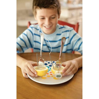 4M KidzLabs Lemon Clock - DIY STEM Science Kit & Battery-Free Digital Clock
