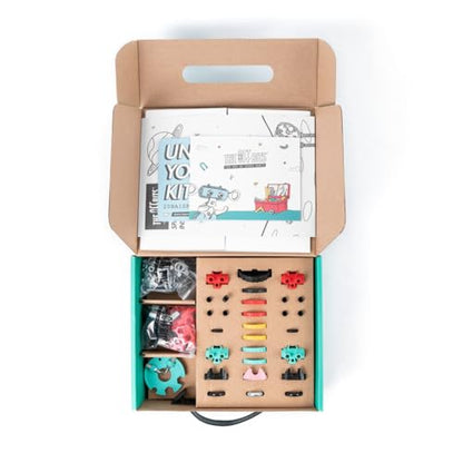 The Off Bits Space Mission Educational Build Your Own Robot Toy, Stem Building Toys for Boys and Girls, Valentine Birthday Gift for Kids Montessori Play Kit, Steam Toys for Kids Ages 6 7 8 9+ - style: Space Mission