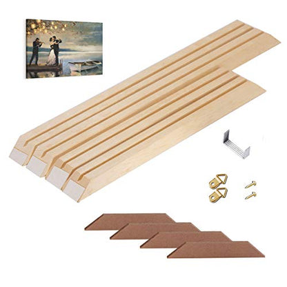 B.B.F MAKE 10x18 Solid Wood Stretcher Bars for Canvas & Needlepoint - size: 10"x18"