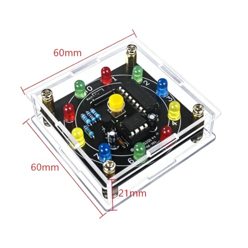 Gikfun 2PCS DIY Lucky Spin Wheel - Soldering Practice Kit