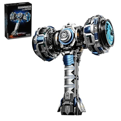 Mechanical Hammer Building Set 1149 PCS Gear Drive Model - color: Mechanical Hammer