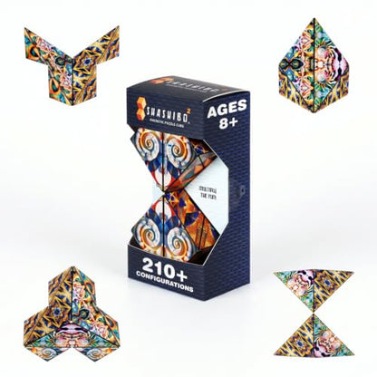Shashibo ICOSA XL Magnetic Puzzle Toy, Stress Relief Fidget Toy - color: Atlantis, size: ICOSA