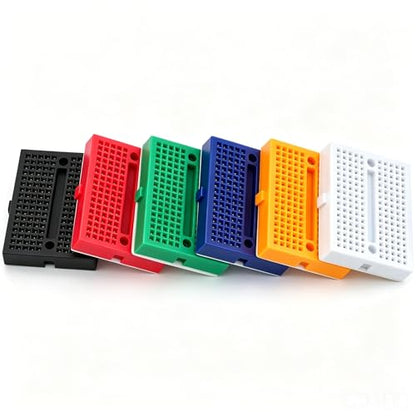 12Pcs 170 Hole Mini Breadboard Kit Compatible with Arduino