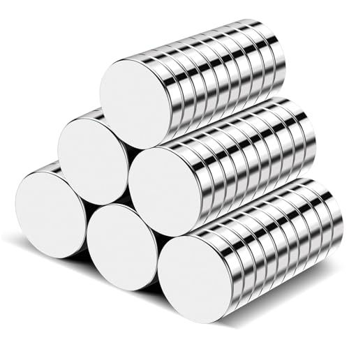 TRYMAG Neodymium Round Rare Earth Fridge Magnets,15x2mm 60Pcs - size: 15x2mm-60Pcs