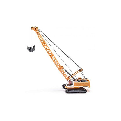 Siku 1891, Liebherr Cable Excavator, 1:87, Metal/Plastic, Yellow, Scoop Opens and Closes, Incl. Rotating Cable Winch - style: Rope excavator