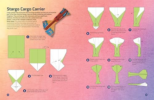 Star Fleet Paper Airplanes for Kids: Paper Spaceplanes That Really Fly!