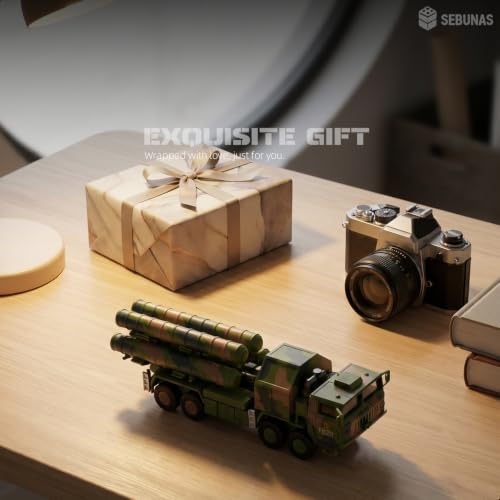 SEBUNAS 1:72 HQ-9 Air Defense Missile Truck Snap Military Vehicle Model Toy - color: 11.hq-9